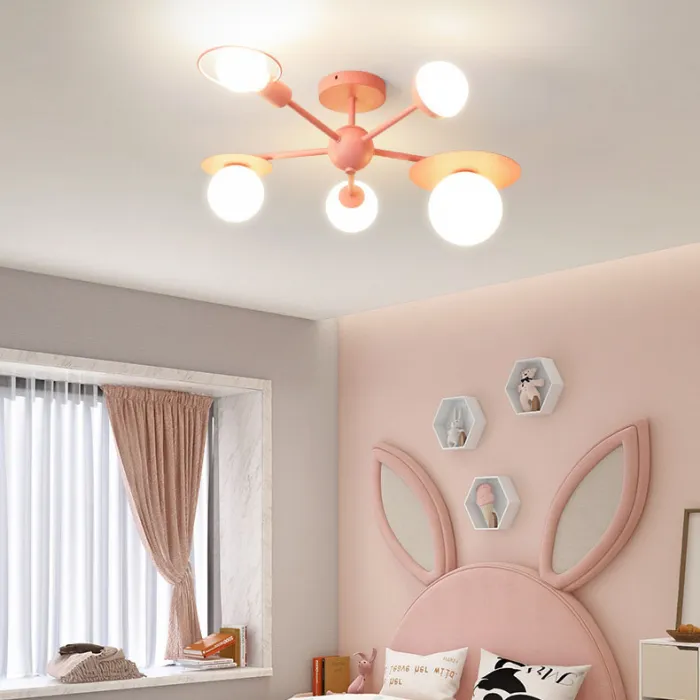 Потолочная люстра HENDY Pink от ImperiumLoft