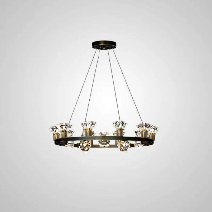 Подвесная люстра KENDRA CH D103 Gold от ImperiumLoft