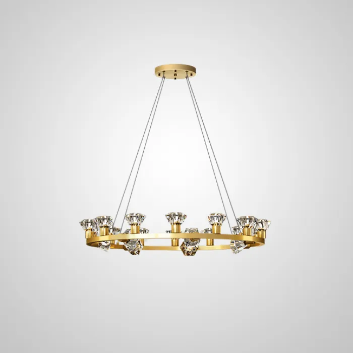 Подвесная люстра KENDRA CH D103 Gold от ImperiumLoft