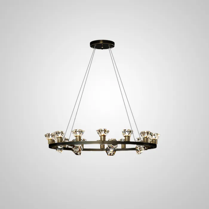 Подвесная люстра KENDRA CH D103 Gold от ImperiumLoft
