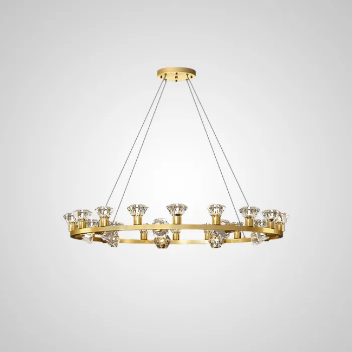 Подвесная люстра KENDRA CH D103 Gold от ImperiumLoft
