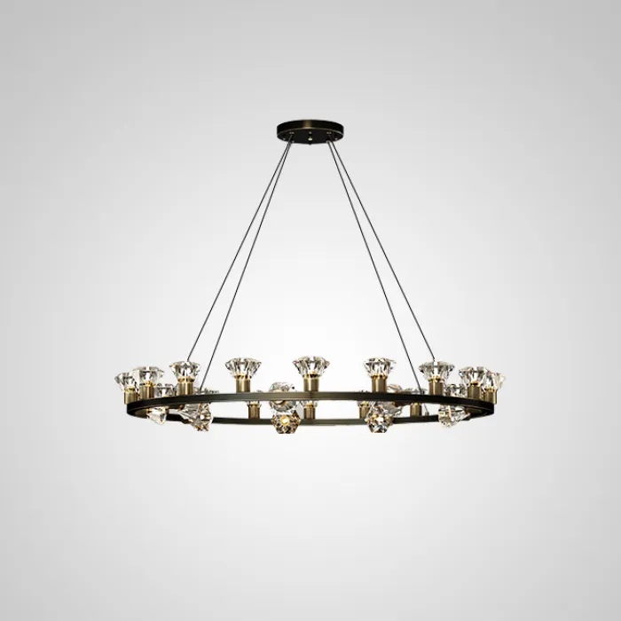 Подвесная люстра KENDRA CH D103 Gold от ImperiumLoft