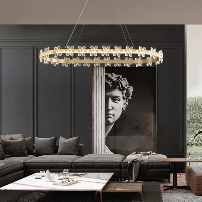Подвесная люстра FLORENTINA RING D83 от ImperiumLoft