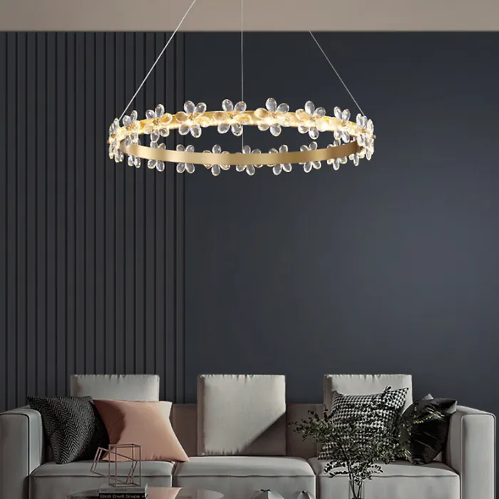 Подвесная люстра FLORENTINA RING D83 от ImperiumLoft