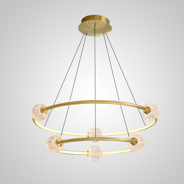 Подвесная люстра STORMS CH D68 Chrome от ImperiumLoft