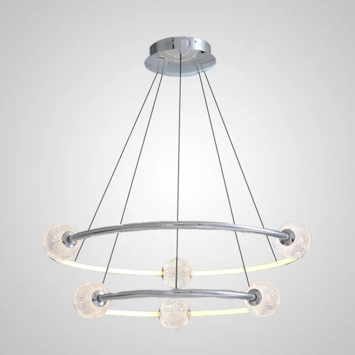Подвесная люстра STORMS CH D68 Chrome от ImperiumLoft
