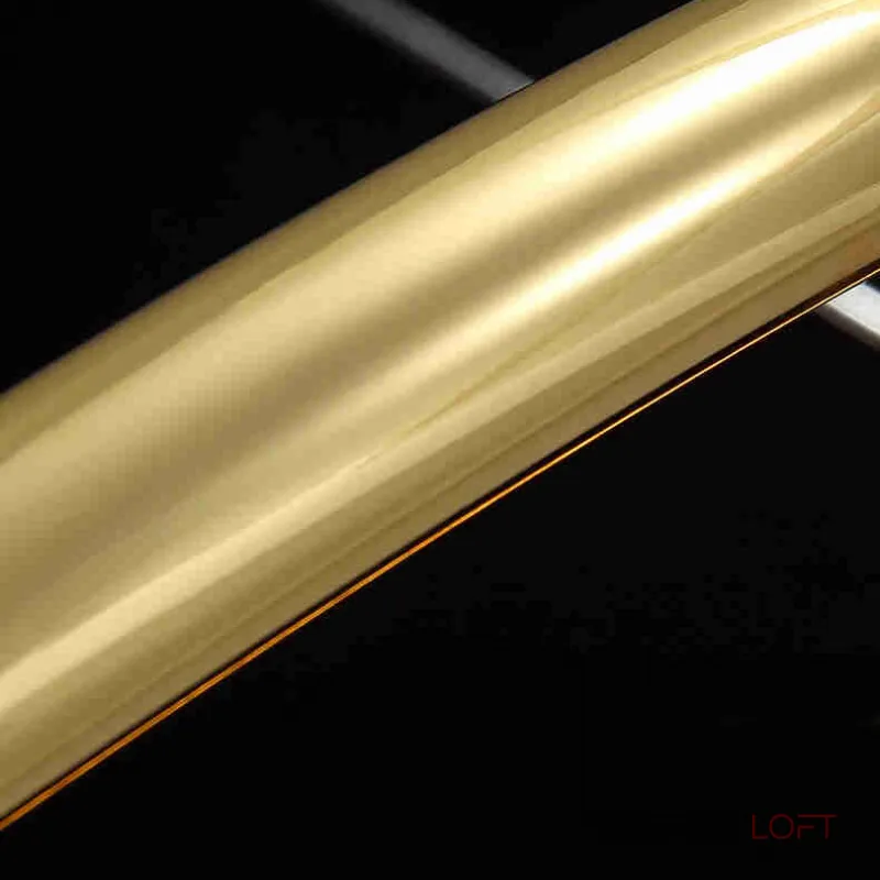 Подвесная люстра STORMS CH D68 Gold