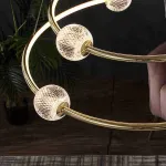 Подвесная люстра STORMS CH D68 Chrome от ImperiumLoft
