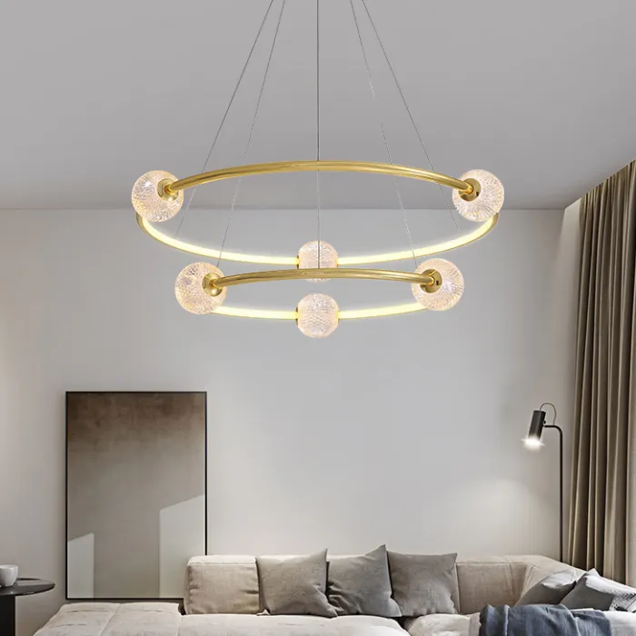 Подвесная люстра STORMS CH D68 Chrome от ImperiumLoft