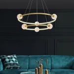 Подвесная люстра STORMS CH D68 Chrome от ImperiumLoft
