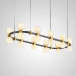 Подвесная люстра WENDEL L24 Grey от ImperiumLoft