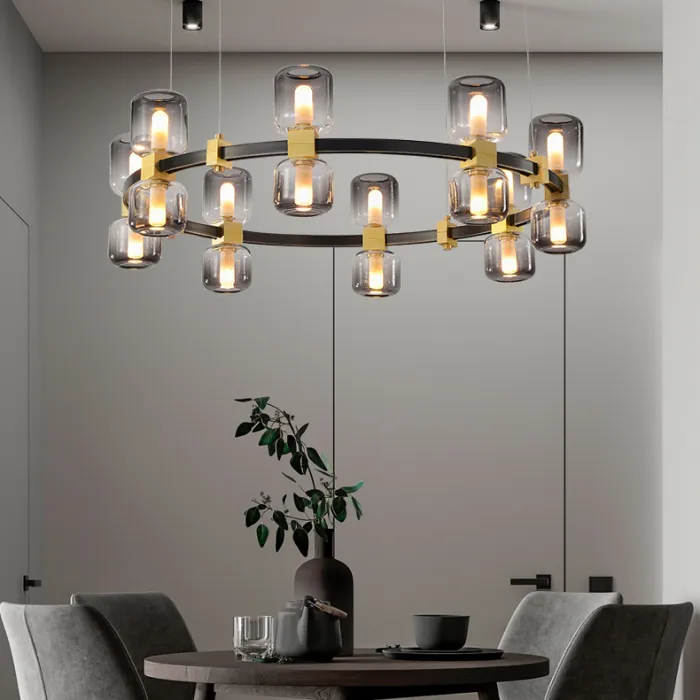Подвесная люстра WENDEL L24 Grey от ImperiumLoft