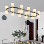 Подвесная люстра WENDEL L24 Grey от ImperiumLoft