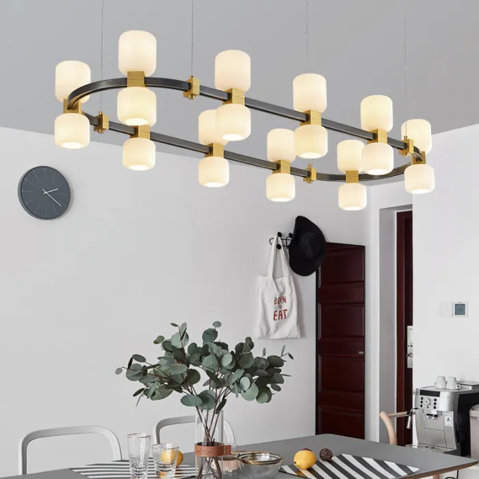 Подвесная люстра WENDEL L24 Grey от ImperiumLoft
