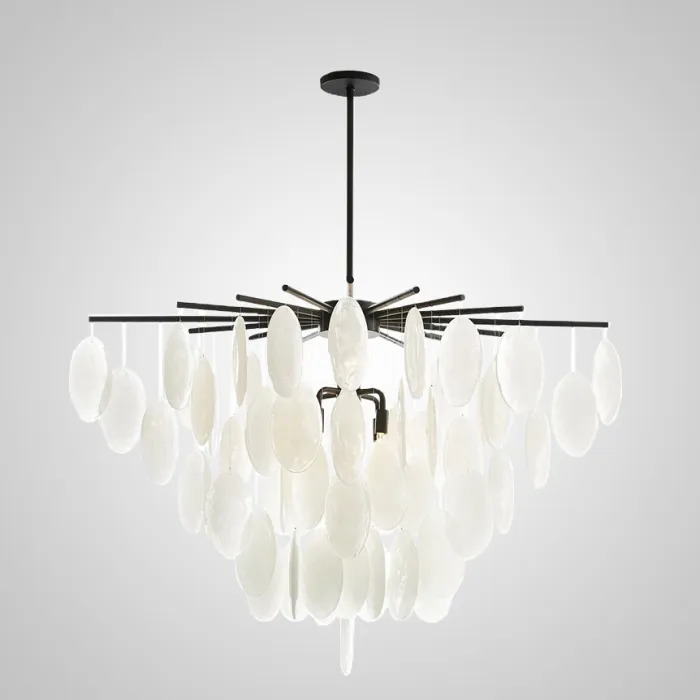 Потолочная люстра RITTA D68 Black от ImperiumLoft