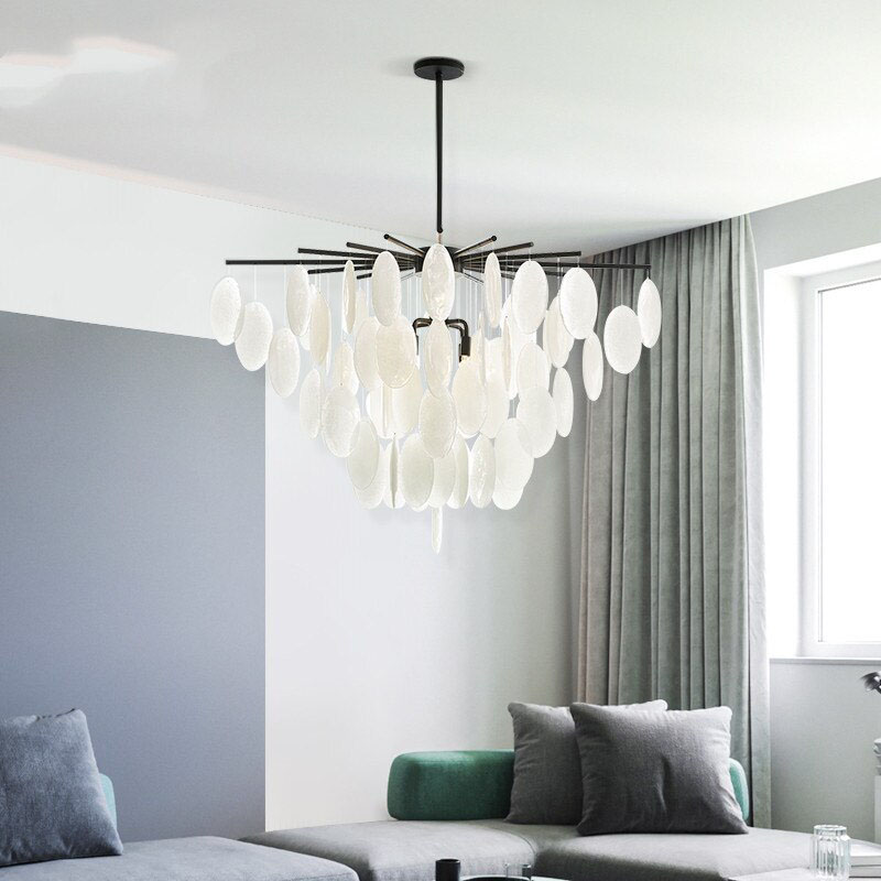 Потолочная люстра RITTA D68 Black от ImperiumLoft