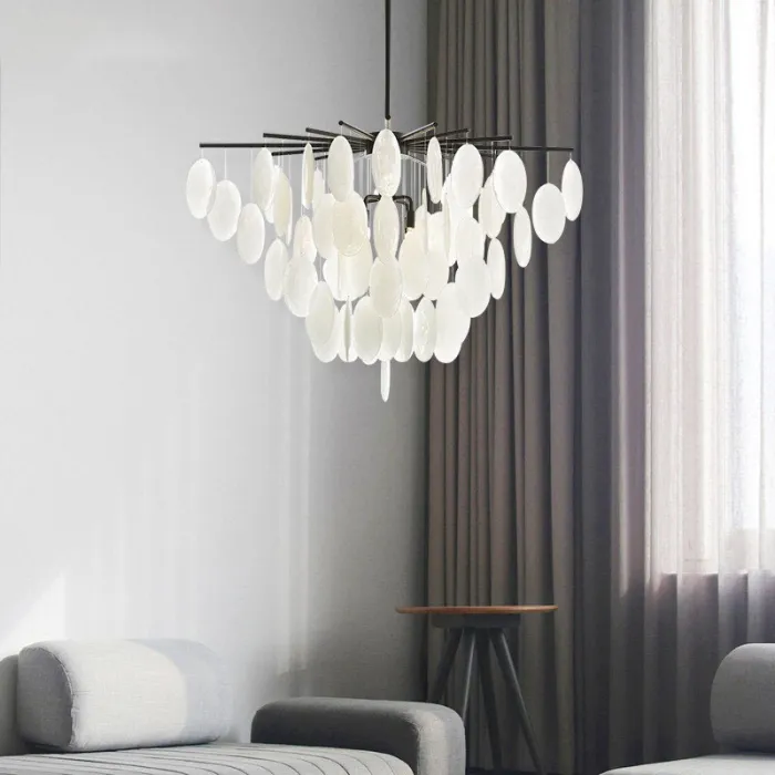 Потолочная люстра RITTA D68 Black от ImperiumLoft