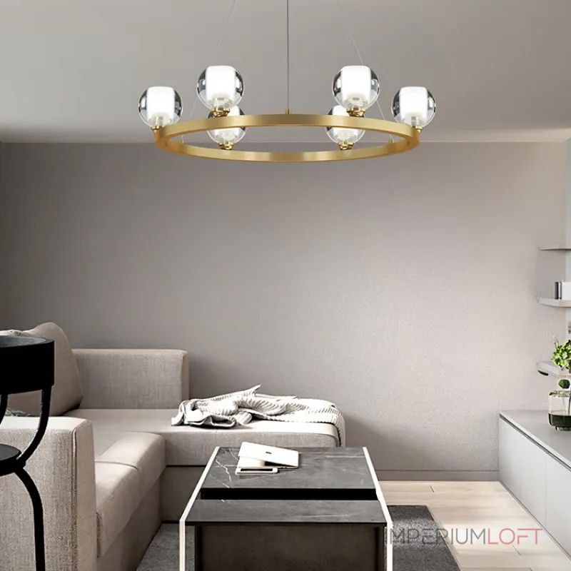 Подвесная люстра ILIANA CH D60 Brass