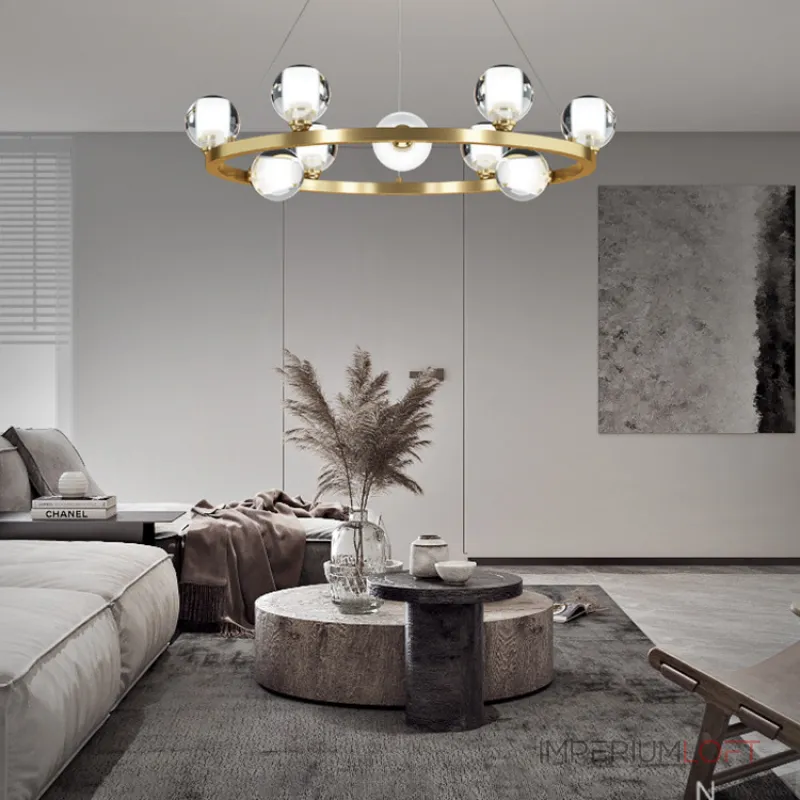 Подвесная люстра ILIANA CH D60 Brass