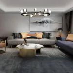Подвесная люстра ILIANA CH D60 Brass Black от ImperiumLoft