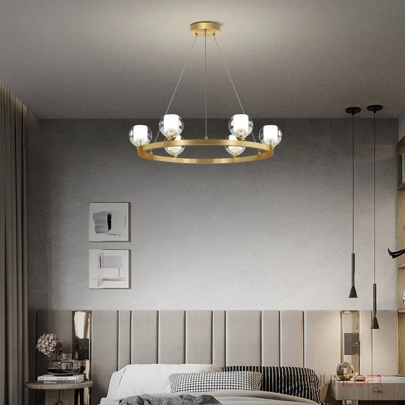 Подвесная люстра ILIANA CH D60 Brass
