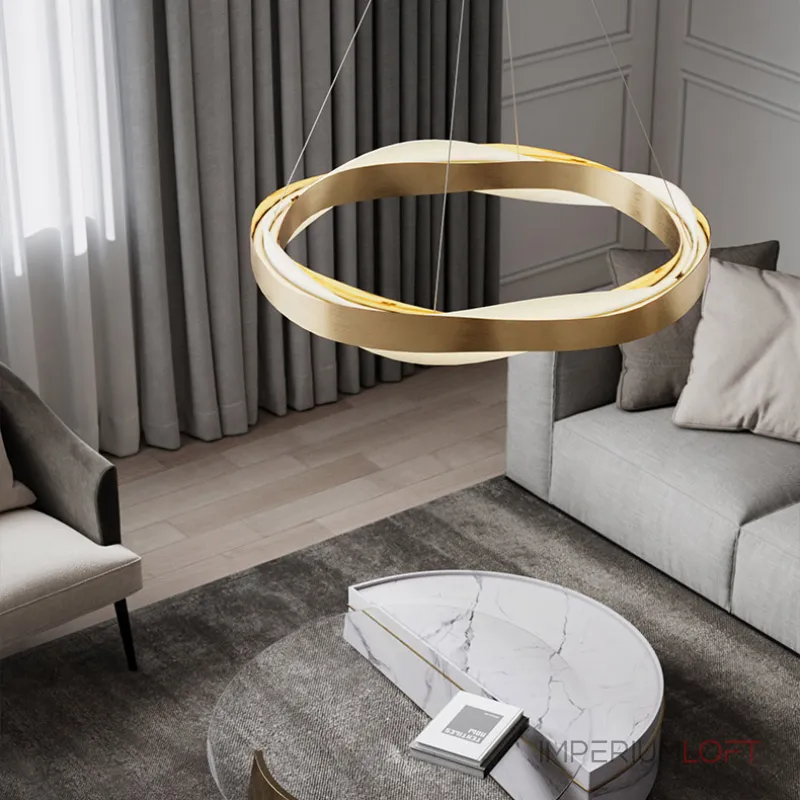 Подвесная люстра MALIKA D65 Brass