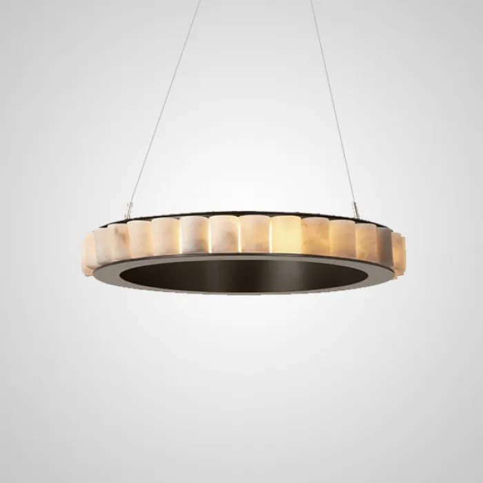 Подвесная люстра MONSINE D80 Black от ImperiumLoft