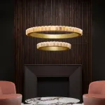 Подвесная люстра MONSINE D80 Black от ImperiumLoft