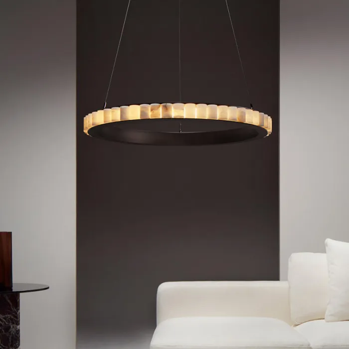 Подвесная люстра MONSINE D80 Black от ImperiumLoft