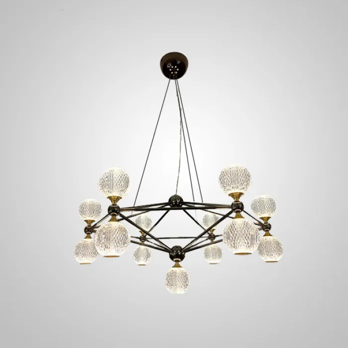 Подвесная люстра TRENTON L13 Gold от ImperiumLoft