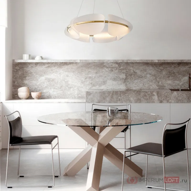Подвесная люстра KEARNEY D56 White от ImperiumLoft