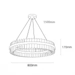 Подвесная люстра TIANA D80