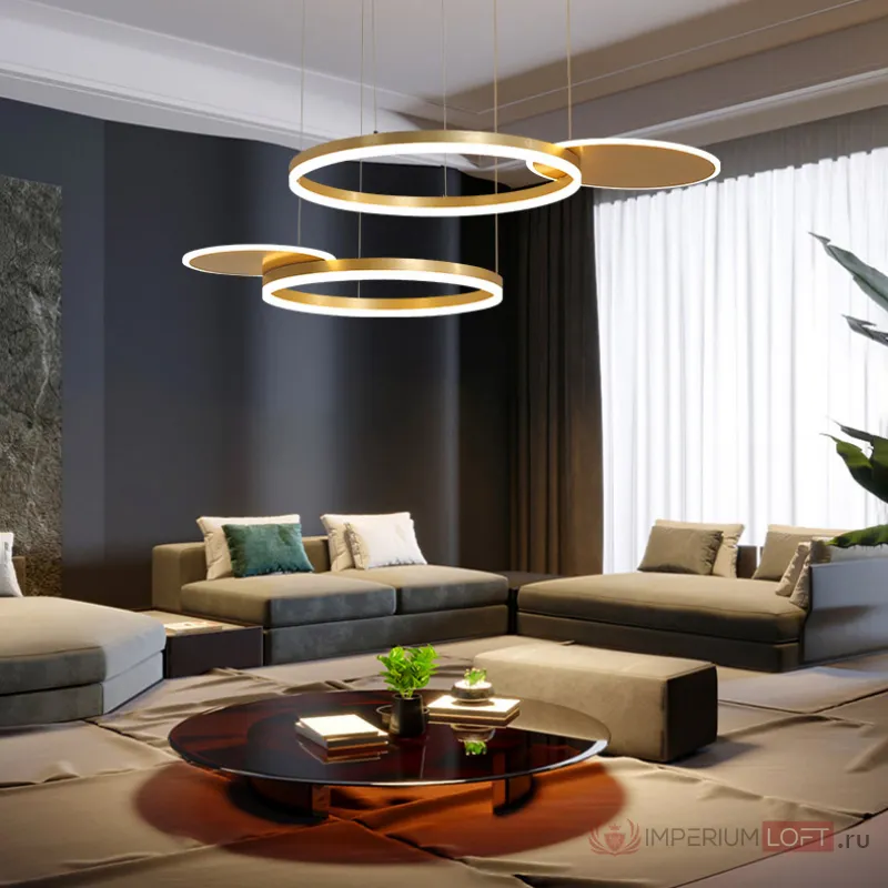 Подвесная люстра MEDEA CH D100 Gold 3000 от ImperiumLoft