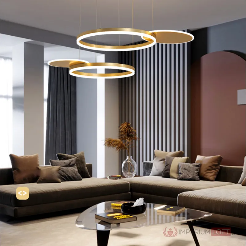 Подвесная люстра MEDEA CH D100 Gold 3000 от ImperiumLoft