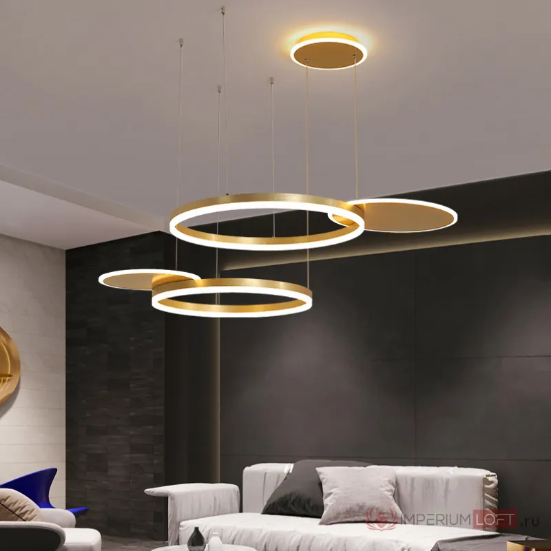 Подвесная люстра MEDEA CH D100 Gold 3000 от ImperiumLoft