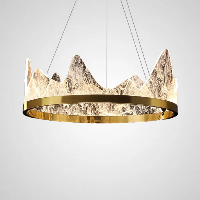 Подвесная люстра REGINA D80 D50 Brass от ImperiumLoft