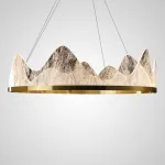 Подвесная люстра REGINA D80 D50 Brass от ImperiumLoft