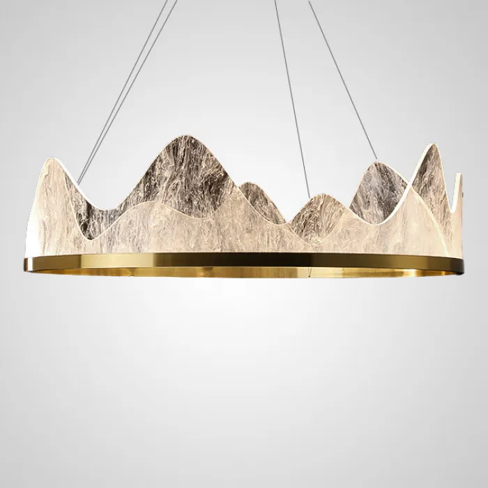 Подвесная люстра REGINA D80 D50 Brass от ImperiumLoft
