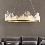 Подвесная люстра REGINA D80 D50 Brass от ImperiumLoft