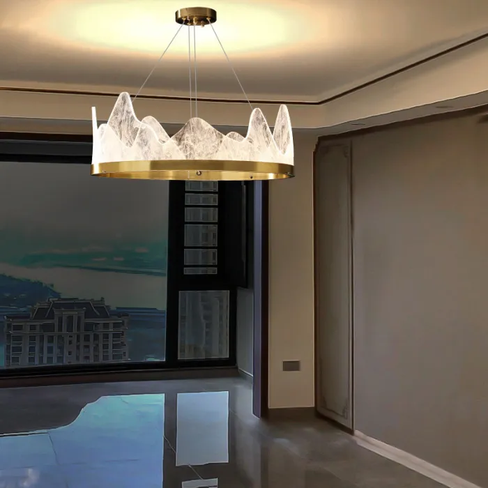 Подвесная люстра REGINA D80 D50 Brass от ImperiumLoft