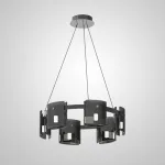 Подвесная люстра JANICE D100 D60 Brass Amber Подвесная люстра JANICE D100 D60 Brass Amber