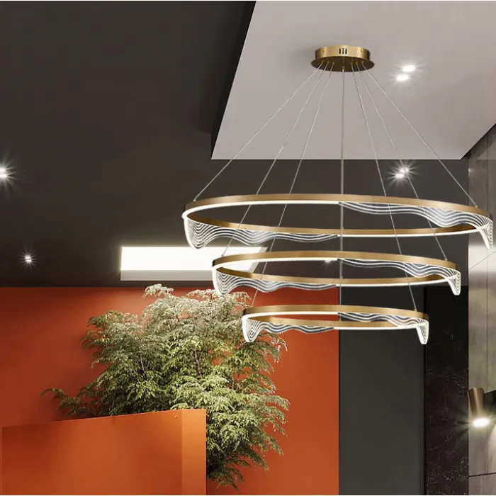 Подвесная люстра HANNA B D80 1R от ImperiumLoft