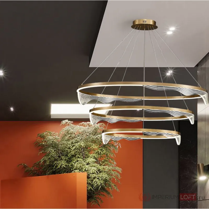 Подвесная люстра HANNA B B D80 D100 2R от ImperiumLoft