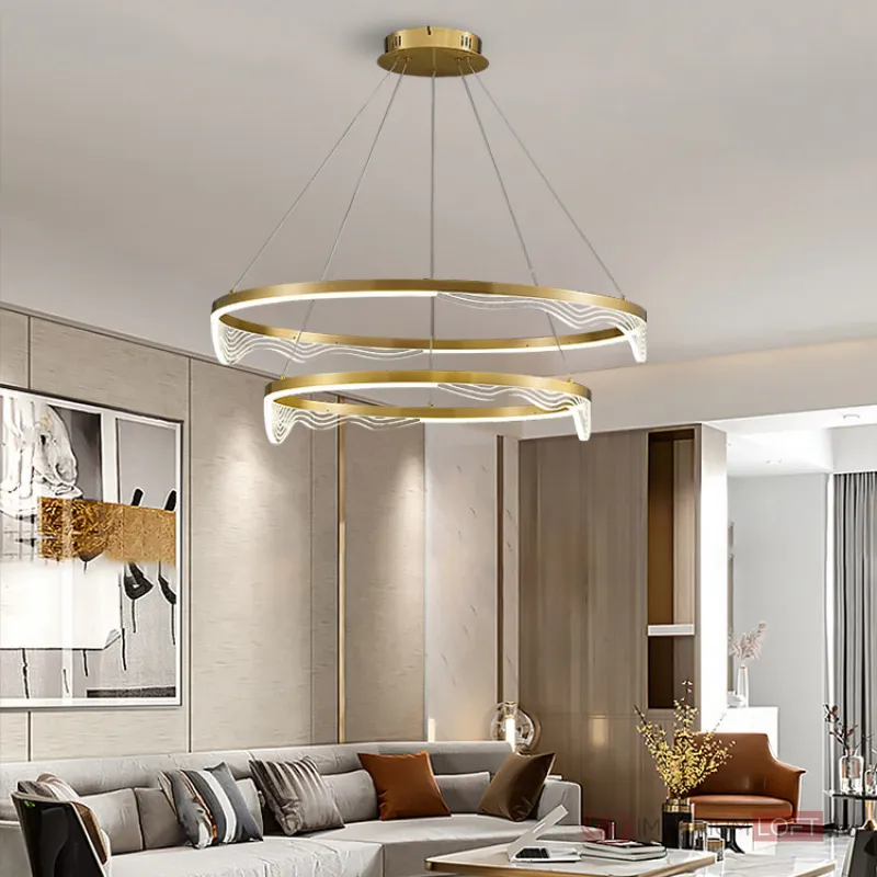 Подвесная люстра HANNA B B D80 D100 2R от ImperiumLoft