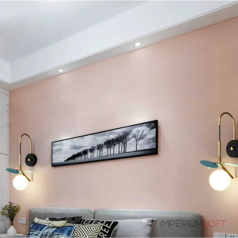 Настенный светильник Light of MATISSE BLUE W от ImperiumLoft