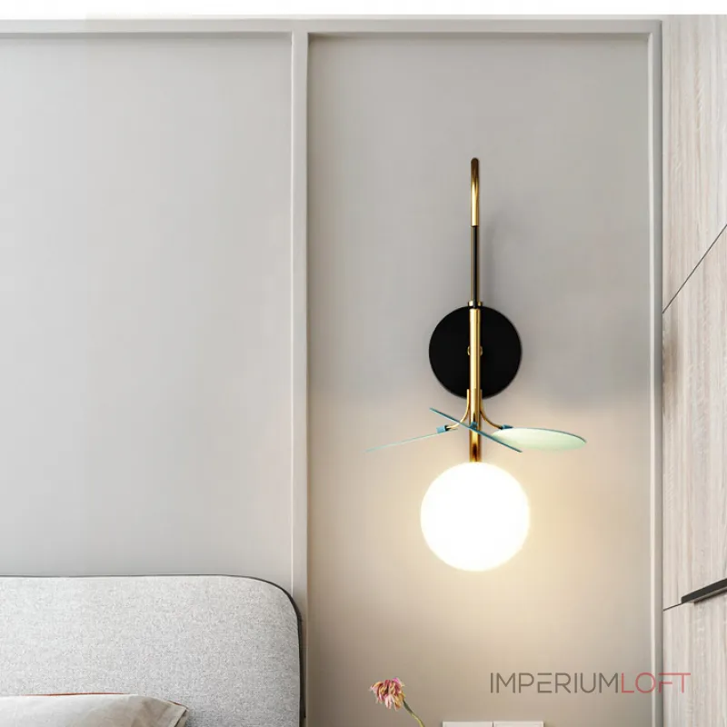 Настенный светильник Light of MATISSE BLUE W от ImperiumLoft