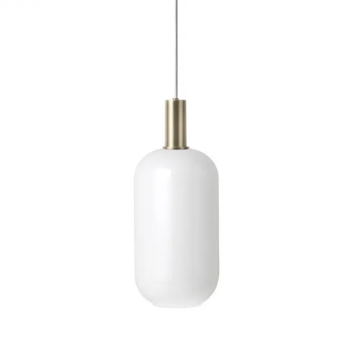 Подвесной светильник Ferm Living Opal Lamp вытянутый от ImperiumLoft