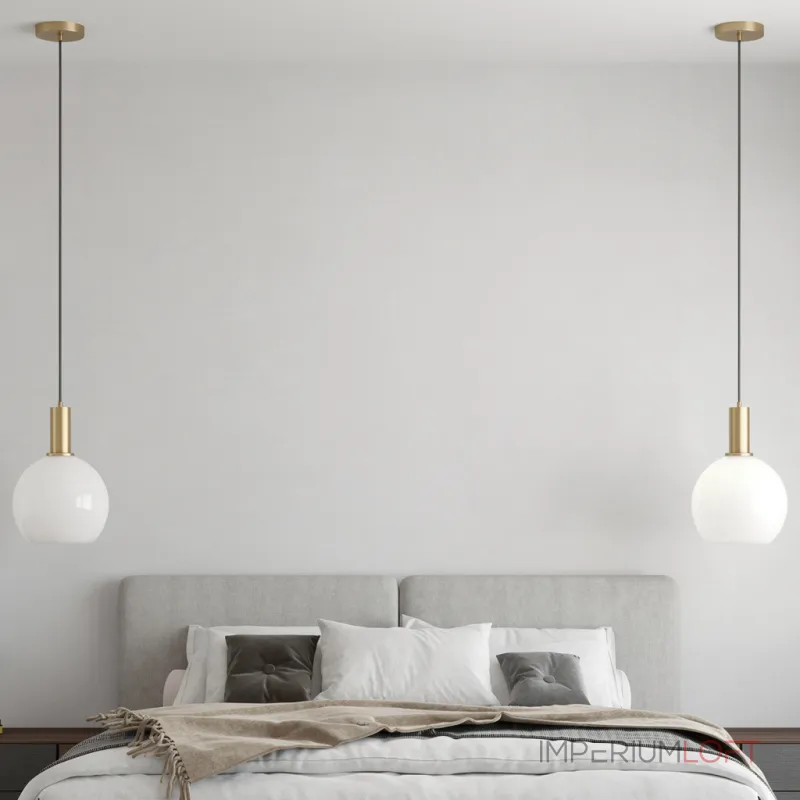 Подвесной светильник Ferm Living Opal Lamp A со стеклянными плафонами Подвесной светильник Ferm Living Opal Lamp A со стеклянными плафонами