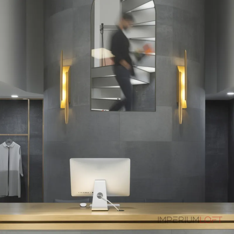 Настенный светильник Angle Light строгой формы от VINSA Настенный светильник Angle Light строгой формы от VINSA