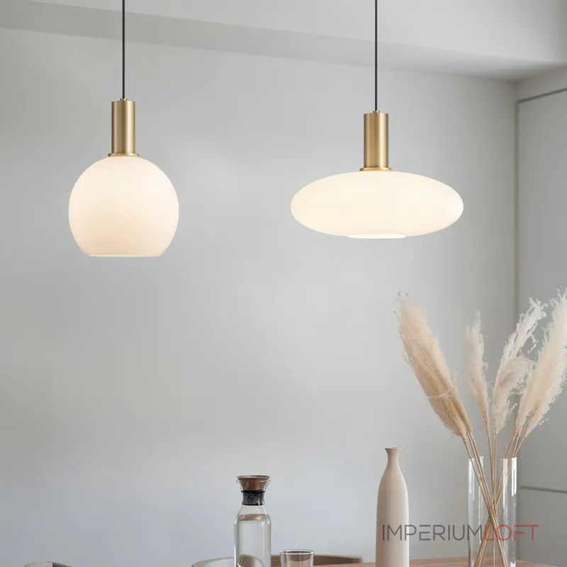 Подвесной светильник Ferm Living Opal Lamp A со стеклянными плафонами Подвесной светильник Ferm Living Opal Lamp A со стеклянными плафонами